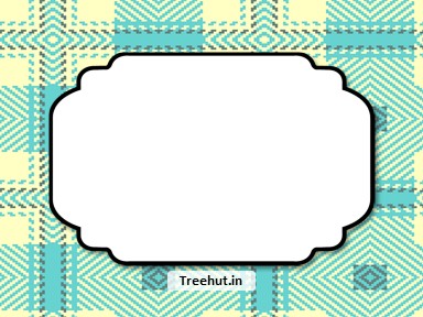 Fabric Texture Free Printable Labels, 3x4 inch Name Tag